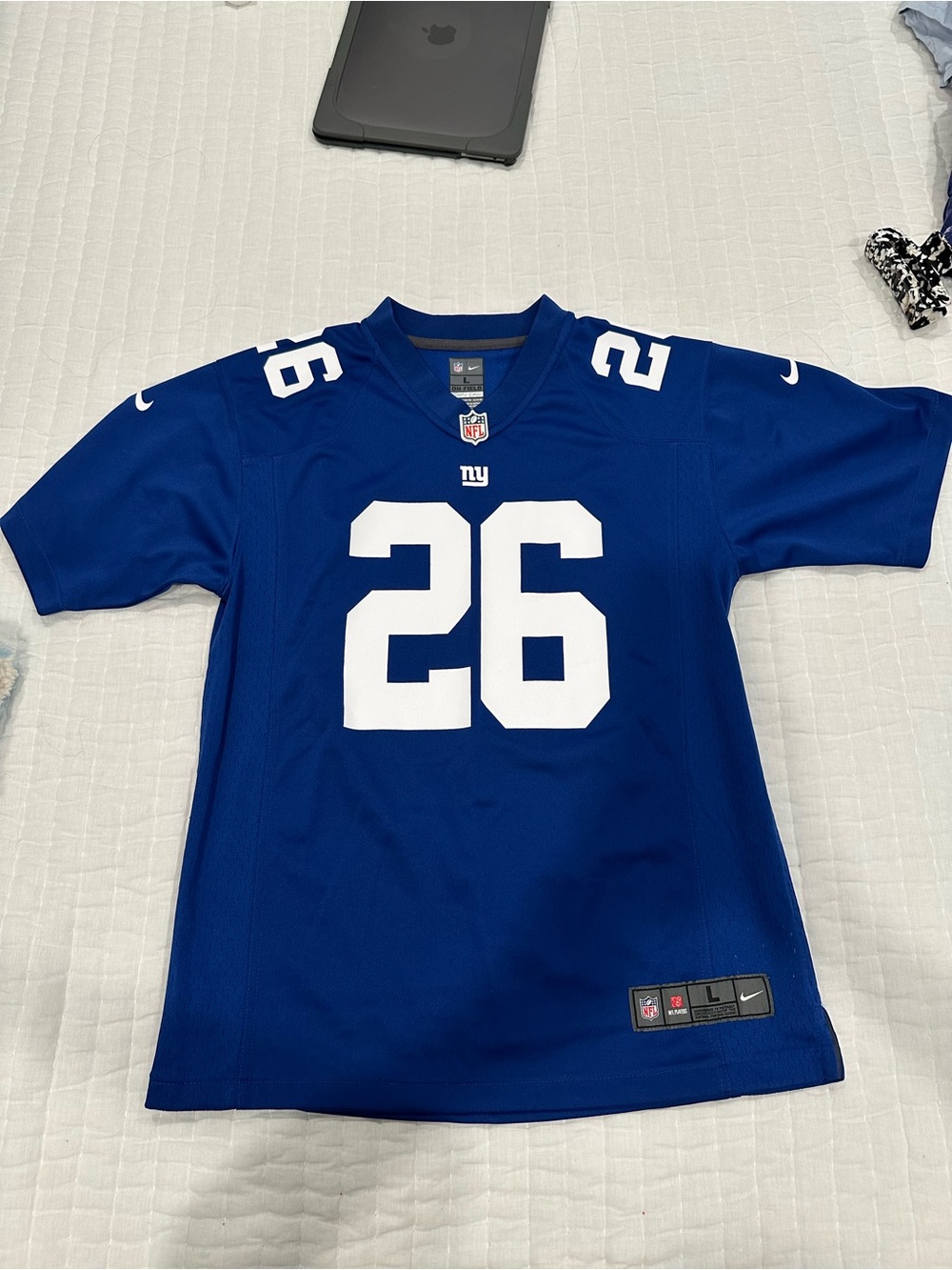Nike Youth #26 New York Giant Jersey KIDS L / WOMENS S